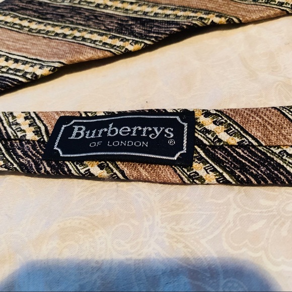 vintage burberry tie